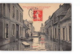 SENS - L'Inondation De Janvier 1910 - Rue - Très Bon état - Sens