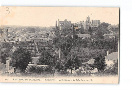 CHAUVIGNY - Le Château Et La Ville Basse - Très Bon état - Chauvigny