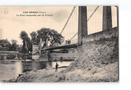 LES ORMES - Le Pont Suspendu Sur La Vienne - Très Bon état - Sonstige & Ohne Zuordnung