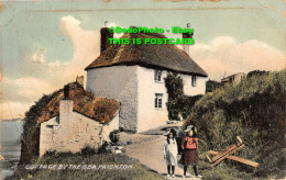 R345364 Cottage By The Sea Paignton. Post Card. 1907 - Monde