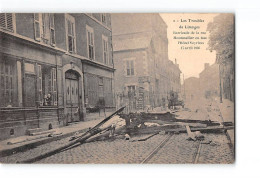 Les Troubles De LIMOGES - Barricade De La Rue Montmailler - 17 Avril 1905 - Très Bon état - Limoges