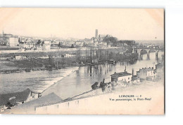 LIMOGES - Vue Panoramique - Le Pont Neuf - Très Bon état - Limoges
