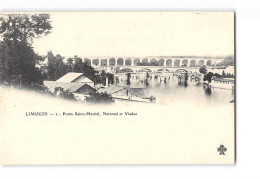 LIMOGES - Ponts Saint Martial, National Et Viaduc - Très Bon état - Limoges
