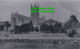 R345757 Worcester Cathedral From The S. E. Alumino Registered - Monde