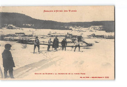 Semaine D'Hiver Des Vosges - Groupe De Skieurs à La Recherche De La Bonne Piste - Très Bon état - Autres & Non Classés