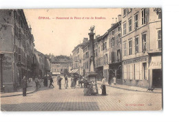 EPINAL - Monument De Pinau Et Rue Du Boudiou - état - Epinal