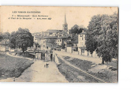 MIRECOURT - Quai Barbacane Et Pont De La Marquise - Très Bon état - Mirecourt