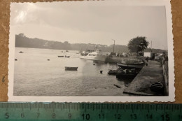 REAL PHOTO BENODET BRETAGNE FINISTERE 29 - Vieux Port  Embarcadère  BATEAUX - Lieux