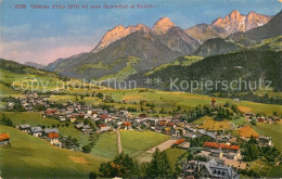 13750397 Chateau-d Oex Avec Gummfluh Et Rublihorn Alpes Chateau-d Oex - Autres & Non Classés