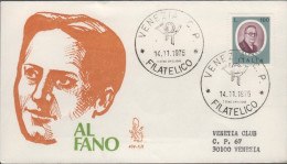 ITALIA - ITALIE - ITALY - 1975 - Uomini Illustri - 3ª Emissione - Franco Alfano - FDC Venetia - Viaggiata Con Annullo - Expositions Philatéliques