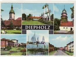 39073709 - Diepholz, 6 Abbildungen Mit Kirche U. Schwimmbad Ungelaufen  Gute Erhaltung. - Weyhe