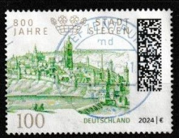 ALEMANIA 2024 - MI 3823 - 800 Jahre Stadt Siegen - Usados