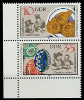 DDR ZUSAMMENDRUCK Nr SZd 243 Postfrisch SENKR PAAR ECKE X19615A - Zusammendrucke