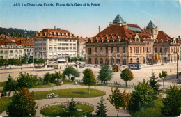 13740249 La Chaux-de-Fonds NE Place De La Gare Et La Poste  - Altri & Non Classificati