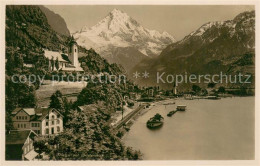 13738757 Flueelen Vierwaldstaettersee UR Mit Bristenstock  - Andere & Zonder Classificatie