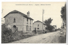 CPA 51 WARMERIVILLE Ragonet : Maisons Ouvrières - Other & Unclassified