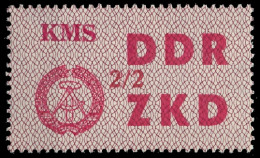 DDR DIENST LAUFKONTROLLZETTEL Nr 38 2 02 - II Ungebraucht X1C4F56 - Altri & Non Classificati