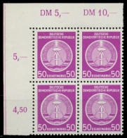 DDR DIENST HAMMER ZIRKEL Nr 14XII Postfrisch VIERERBLOC X1CD8FE - Otros & Sin Clasificación