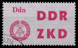 DDR DIENST LAUFKONTROLLZETTEL Nr 3 Gestempelt X1CD96E - Otros & Sin Clasificación