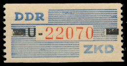 DDR DIENST WERTSTREIFEN Nr III-U Postfrisch X1CDB82 - Andere & Zonder Classificatie