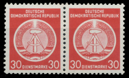 DDR DIENST HAMMER ZIRKEL Nr 11XI Postfrisch WAAGR PAAR X1D27A2 - Otros & Sin Clasificación