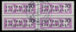 DDR DIENST VERWALTUNGSPOST-A ZKD Nr 9 Gestempelt VIERERB X1D2916 - Other & Unclassified