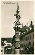 13738429 Porrentruy La Fontaine Du Suisse Porrentruy - Andere & Zonder Classificatie