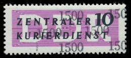 DDR DIENST VERWALTUNGSPOST-A ZKD Nr 10 N1500 Postfrisch X1D2966 - Otros & Sin Clasificación