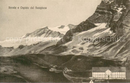 13738069 Simplonpass Strada E Ospizio Del Sempione Berghotel Alpen Simplonpass - Altri & Non Classificati