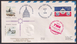 Vatican USA 1979, Pope Paul John II Visit - Washington, Special Cover - Other & Unclassified