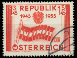 ÖSTERREICH 1955 Nr 1014 Gestempelt X1F55F2 - Gebraucht