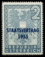 ÖSTERREICH 1955 Nr 1017I Postfrisch X1F561A - Unused Stamps