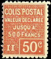 France Colis Postaux N°56 50c Rouge Qualité:** - Nuovi