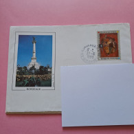 Enveloppe Illustrée Bordeaux - CAD Bordeaux R.P. (33) 27-10-1993 - 1961-....