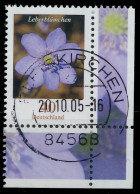 BRD BUND DS BLUMEN Nr 2485 Zentrisch Gestempelt ECKE-URE X393C36 - Used Stamps