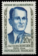 FRANKREICH 1958 Nr 1196 Postfrisch SF50D76 - Unused Stamps