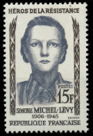 FRANKREICH 1958 Nr 1195 Postfrisch SF50D6E - Unused Stamps