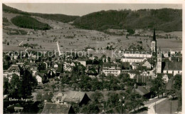 13736107 Unteraegeri Unter-Aegeri Panorama Mit Kirche  - Other & Unclassified