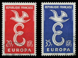 FRANKREICH 1958 Nr 1210-1211 Gestempelt X3EEAF2 - Usados