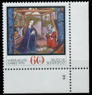 BRD BUND 1979 Nr 1032 Postfrisch FORMNUMMER 2 X3EECDA - Unused Stamps
