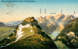 13735929 Hohenkasten Hoher Kasten 1799m IR Blick Ins Saentisgebiet Mit Hochhaus  - Autres & Non Classés