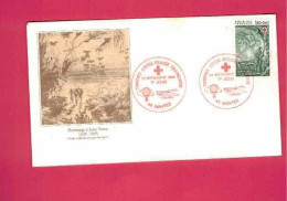 FDC De 1982 De France - YT N° 2248 - Jules Verne - Rotes Kreuz