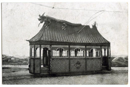 TRAM : DE CHINEESCHE TEMPEL / DECORATEURS PARERELS, DEN HAAG (MARKENS, DELFT) - Strassenbahnen