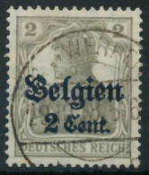 BES. 1WK LANDESPOST BELGIEN Nr 10 Gestempelt X44315E - Ocupación 1914 – 18