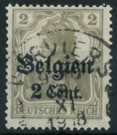 BES. 1WK LANDESPOST BELGIEN Nr 10 Gestempelt X44316A - Occupazione 1914 – 18