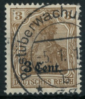 BES. 1WK ETAPPE WEST Nr 1 Zentrisch Gestempelt X4433A6 - Occupation 1914-18