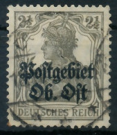 BES. 1WK PG OBER OST Nr 1a Zentrisch Gestempelt X443416 - Ocupación 1914 – 18