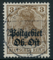 BES. 1WK PG OBER OST Nr 2a Gestempelt X443466 - Occupazione 1914 – 18