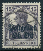 BES. 1WK PG OBER OST Nr 7b Gestempelt X4434D2 - Besetzungen 1914-18