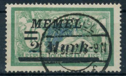 MEMEL 1922 Nr 88 Zentrisch Gestempelt X452D9A - Memelgebiet 1923